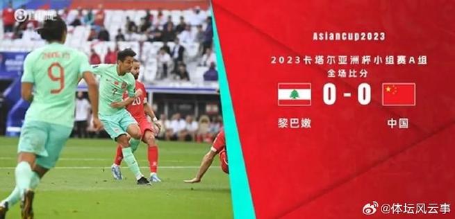 中国vs黎巴嫩亚洲杯历届