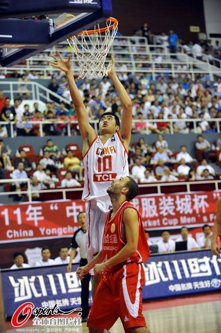中国vs黑山男篮2008的相关图片